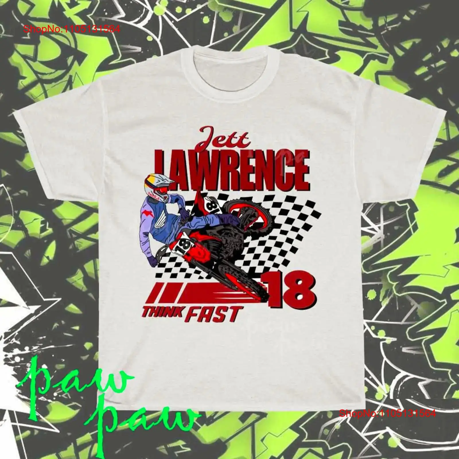เสื้อยืดลายกราฟิก Jett Lawrenc - Streetwear Brand Tees บทวิจารณ์และราคา