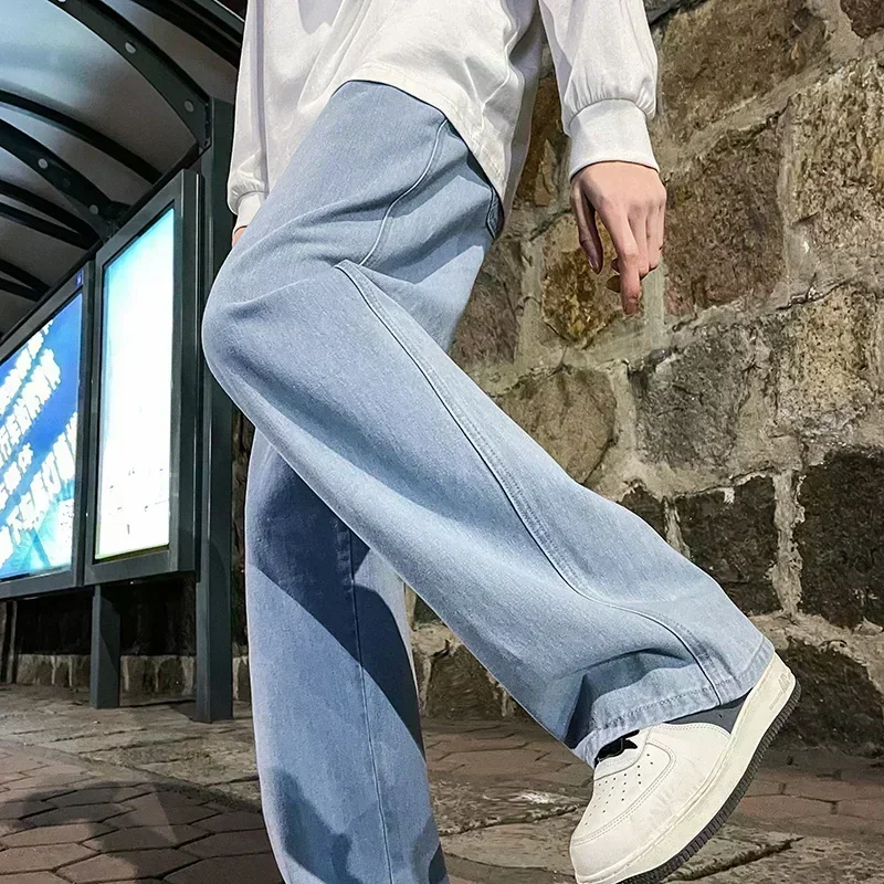 กางเกงยีนส์ผู้ชายสไตล์เกาหลี แ - Streetwear Brand Denim บทวิจารณ์และราคา